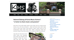 Desktop Screenshot of kaniamusicschool.com